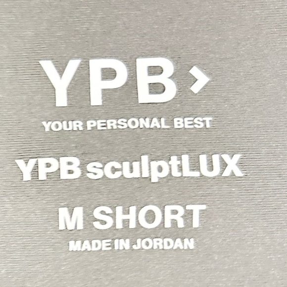 Ypb- your personal best Gray high waisted cropped Leggings sculpt lux medium - Picture 4 of 5